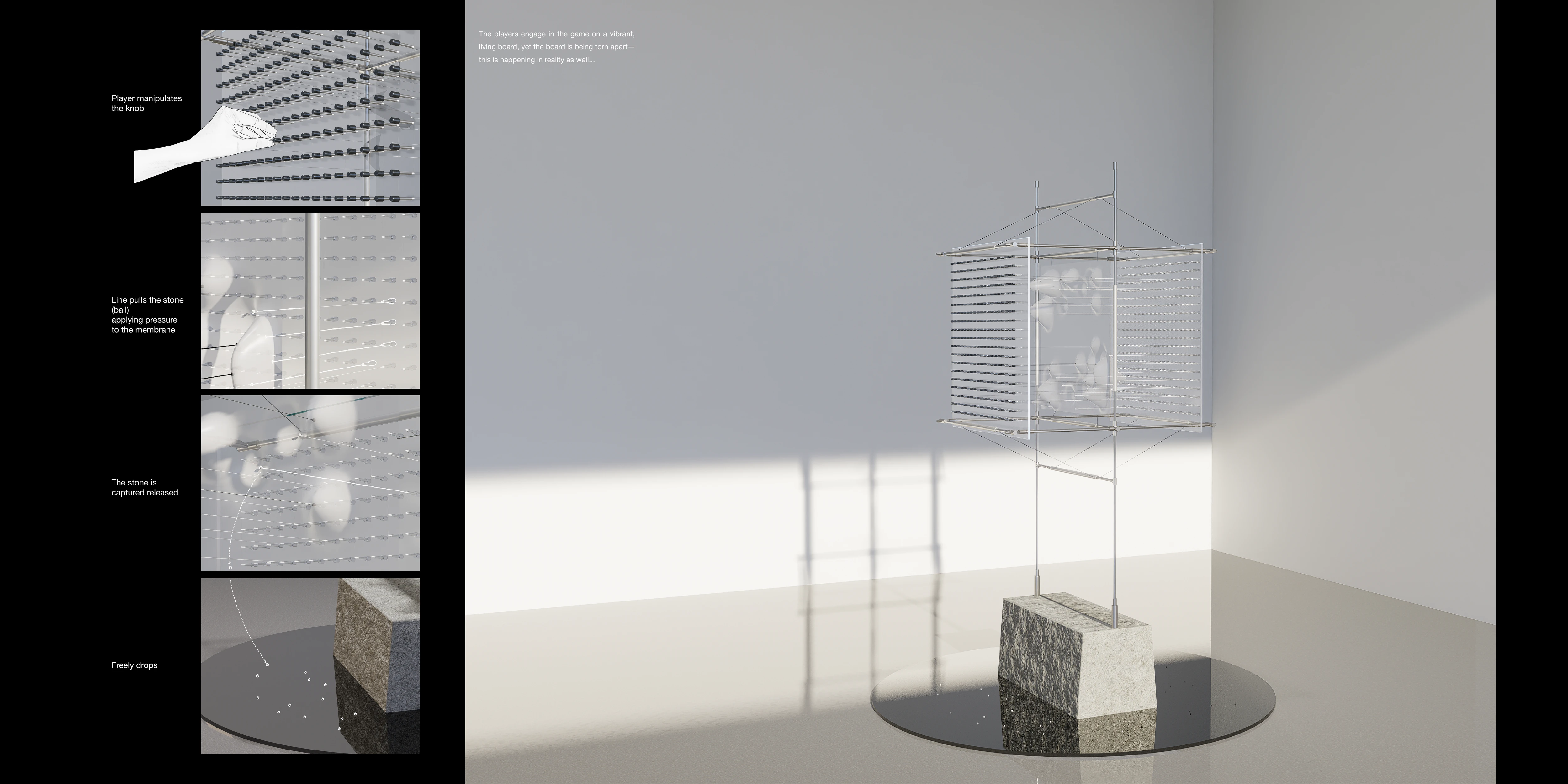The Collapsing Chessboard — complete presentation board 14
