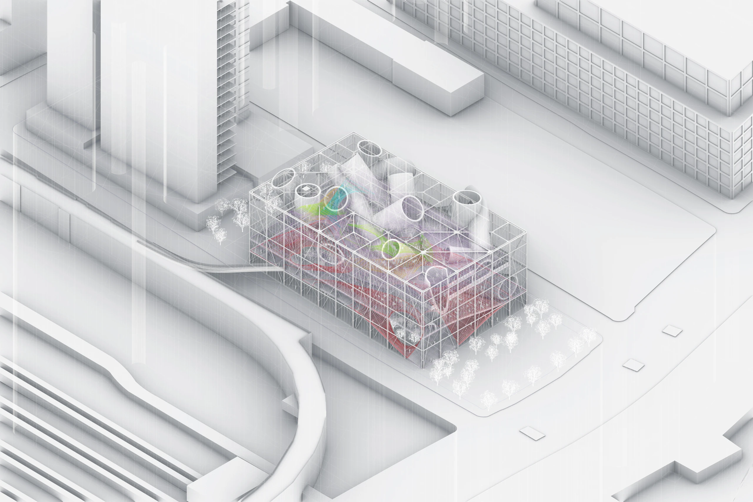 Spatial organization, stage 1
