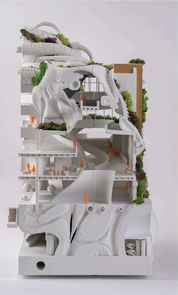 Hybrid - side model view