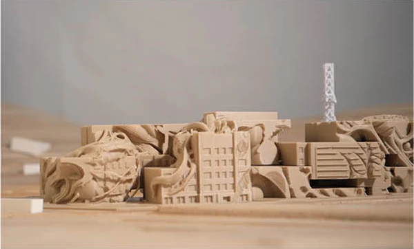 Hybrid - physical model elevation