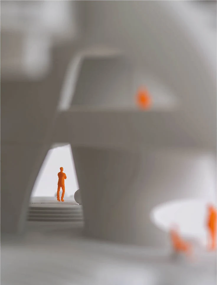 Hybrid - interior spatial model view